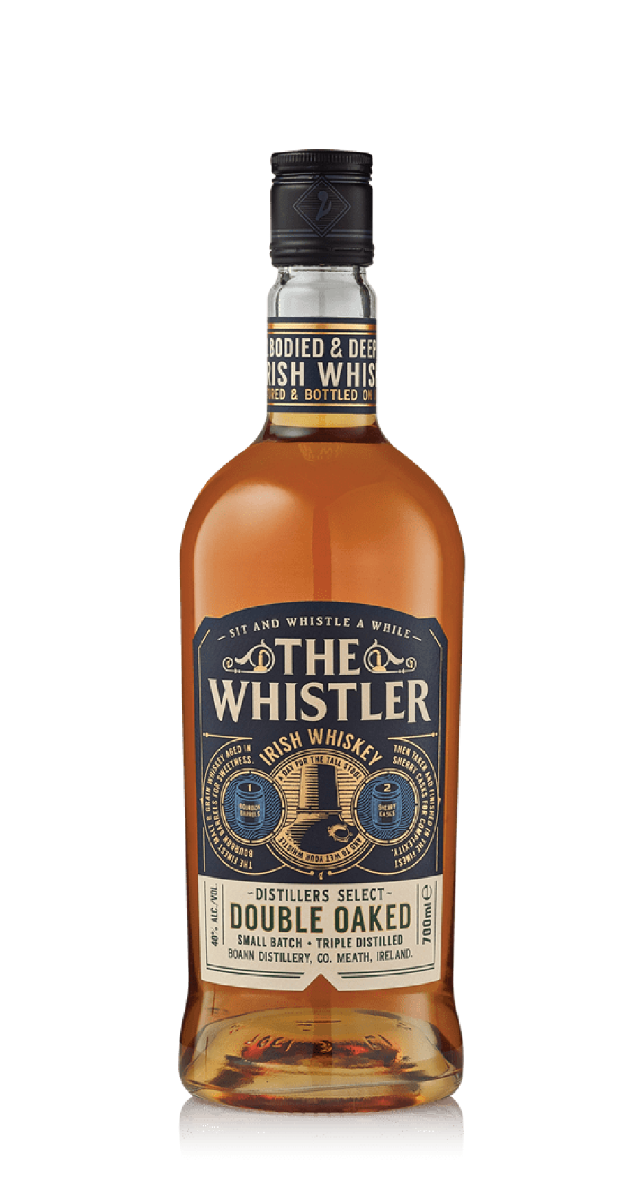 The Whistler Double Oaked Irish Whisky 6X70 Cl