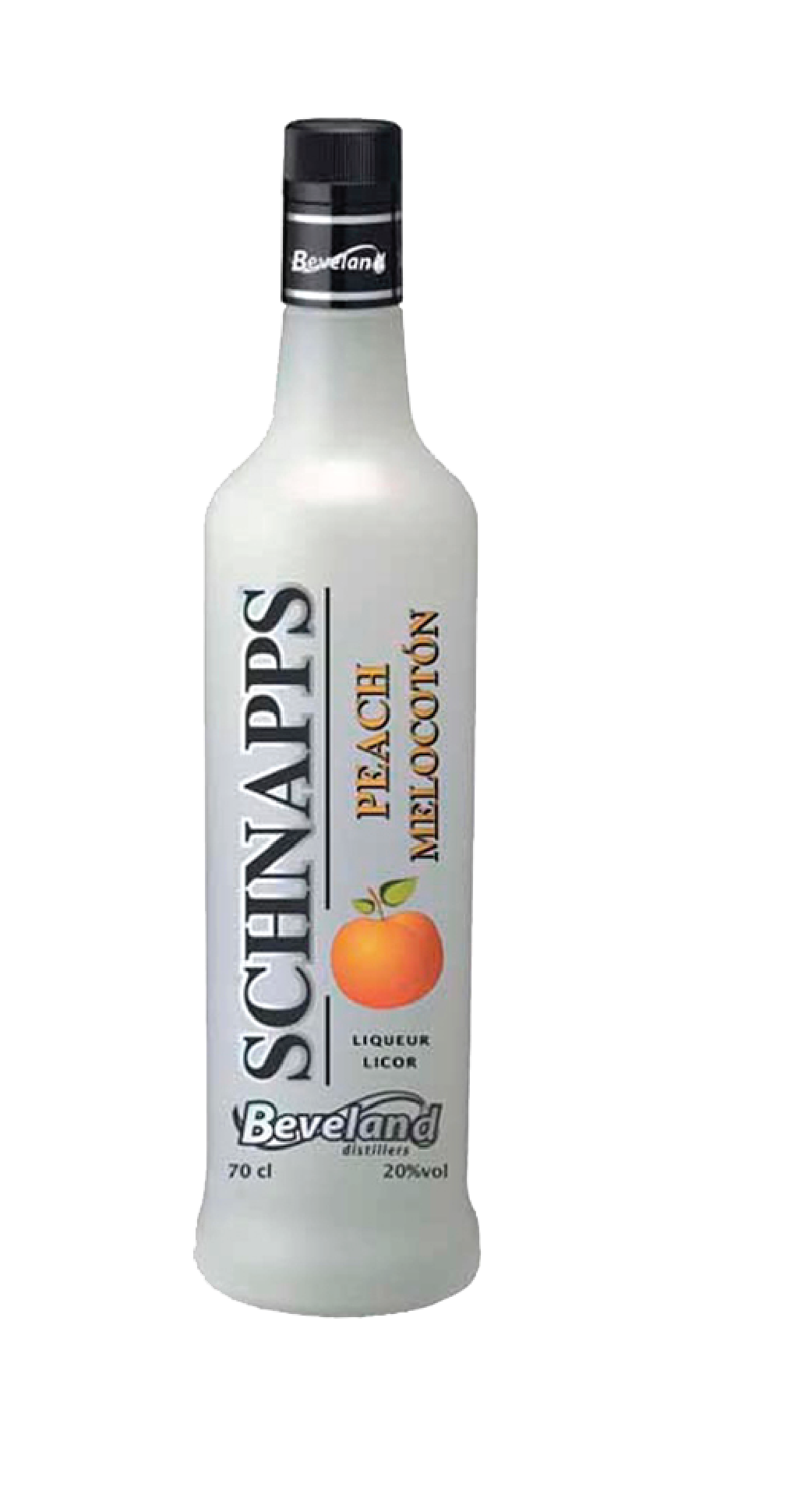 Bveland Schnapps Peach 20º 6X100 Cl